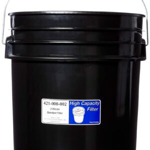 Atrix 421-000-002 5-Gallon Replacement Ultrafine Filter Bucket Style Vacuum (Compatible with ATIHCTV5), Black