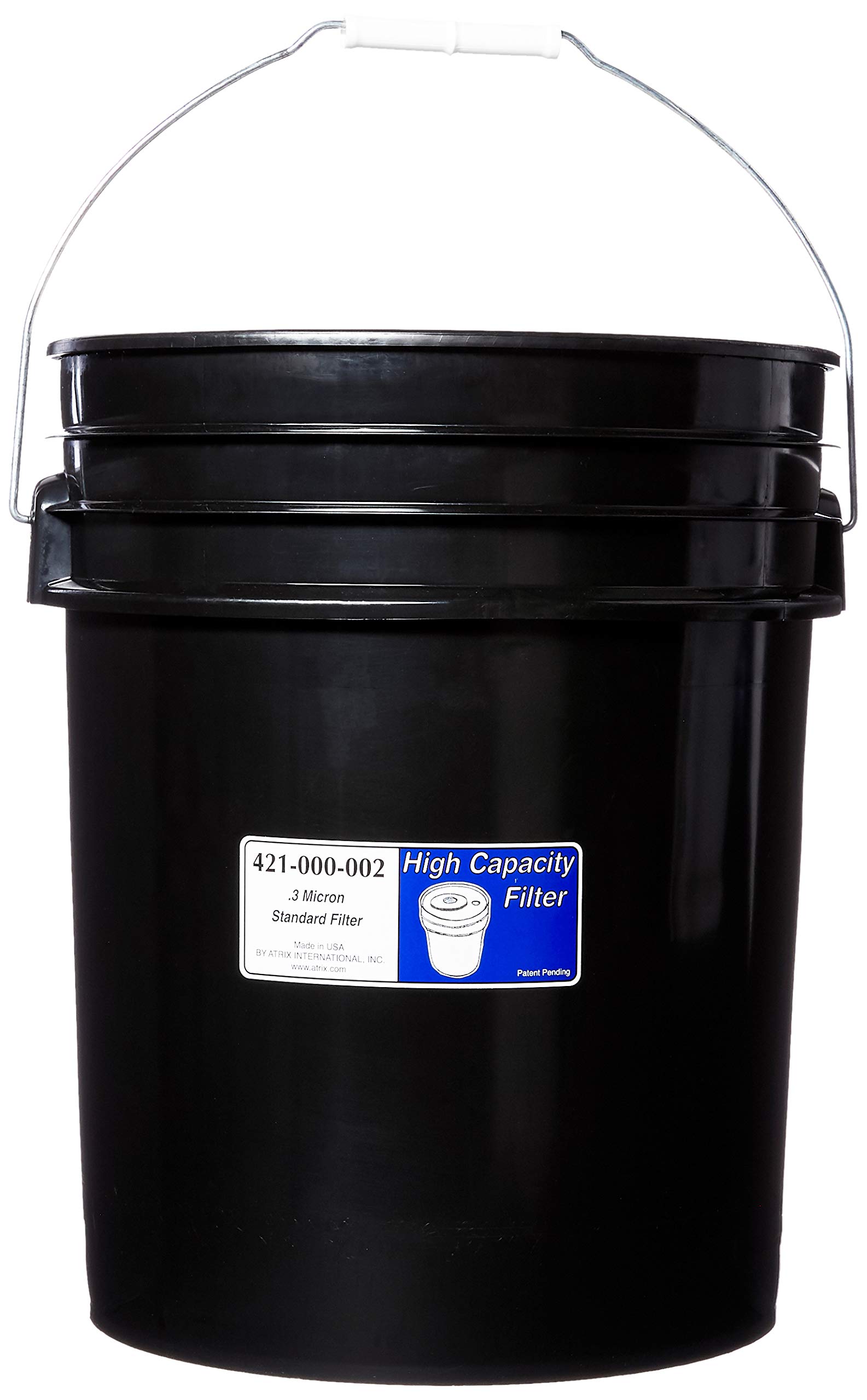 Atrix 421-000-002 5-Gallon Replacement Ultrafine Filter Bucket Style Vacuum (Compatible with ATIHCTV5), Black