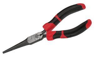 performance tool w30736 comfortable non-slip pliers with precision machined jaws, 5-inch, drop forged alloy steel, us patent number d704523s1