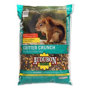 audubon park 12243 critter crunch wild bird and critter food, 15-pounds