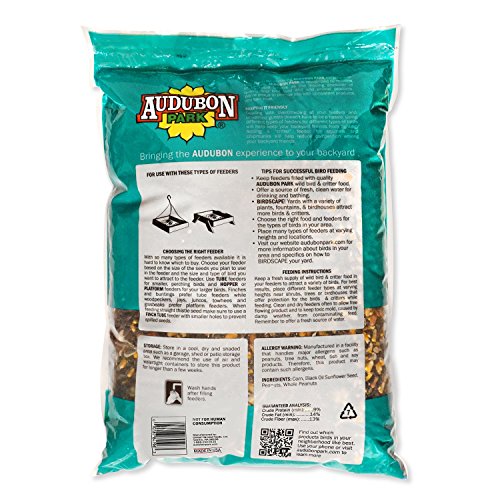 Audubon Park 12243 Critter Crunch Wild Bird and Critter Food, 15-Pounds