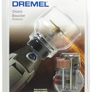 Dremel A550 Rotary Tool Shield Attachment Kit with 4 Accessories