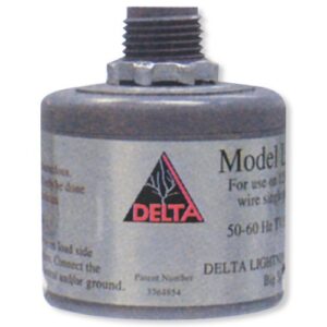 delta lightning arrestors la302r 125/208/250 volts, 18" leads, single phase, 3 wire, surge arrestor/suppressor