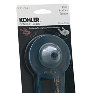 Kohler BLUE ASSEMBLY PART GP87449 FLAPPER WITHOUT FLOAT, 2