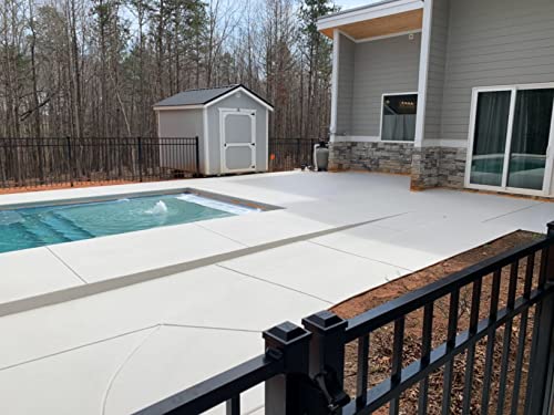 Cool Decking Pool Deck Paint For Coating - Waterproof Concrete Paint that Repairs, Seals, and Cools Your Surfaces - Covers 150 Square Feet