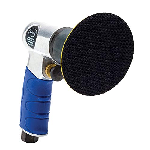 Eastwood 3 in. Pistol Grip Mini Air Sander Dual Action Sander Polisher For Auto Body Work Cabinets Furniture