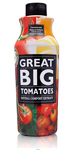 Great Big Tomatoes - Soil and Fertilizer Booster; 32 Ounce Concentrate (Makes 8 Gallons)