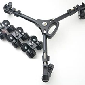 Glide Gear SYL 960 Floor Tripod Track Dolly Hybrid with Caster and Track Wheels