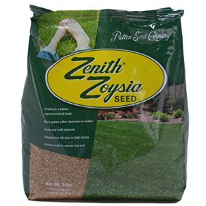zenith zoysia grass seed (2 lb.) 100% pure seed grown by patten seed company