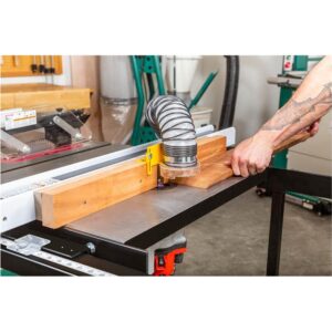 Grizzly Industrial G1023RLWX - 10" 5 HP 240V Cabinet Table Saw with Built-in Router Table