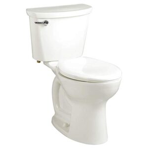 american standard cadet pro compact right height elongated 14" rough-in 1.28 gpf toilet, white