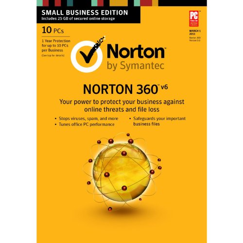 Norton 360 6.0 Small Business Edition - 10 Users [Old Version]