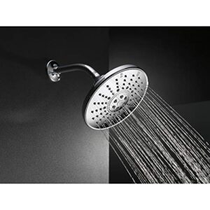 Delta Faucet 3-Spray Touch-Clean Shower Head, Chrome 52680