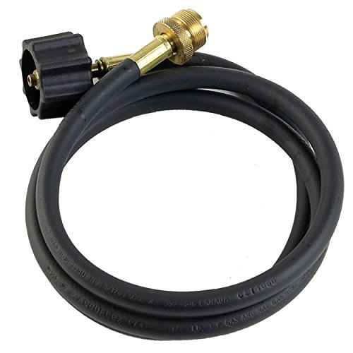 Hiland HLDS032-ADH 10' Propane Tank Adap TER Hose, Black