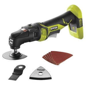 ryobi p340 one+ 18v lithium ion jobplus cordless multi tool with 3 attachment heads (p570 and p246 parts only, battery not included)