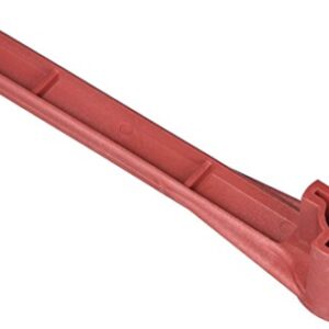 Barrel Buddy II: Drum Wrench Nylon (Plastic) Drum Wrench 55 Gallon - Barrel Opener - Bung Wrench 55 Gallon Drum - Barrel Wrench - For Barrel Bung - Gas Wrench Shut Off - 55 Gallon Drum Wrench