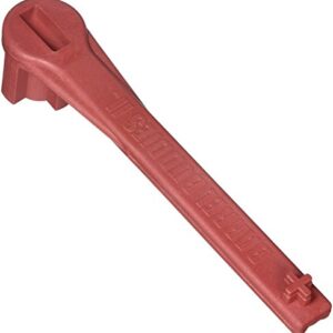 Barrel Buddy II: Drum Wrench Nylon (Plastic) Drum Wrench 55 Gallon - Barrel Opener - Bung Wrench 55 Gallon Drum - Barrel Wrench - For Barrel Bung - Gas Wrench Shut Off - 55 Gallon Drum Wrench