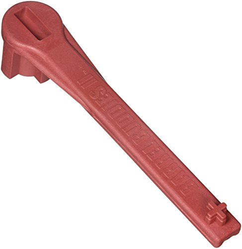 Barrel Buddy II: Drum Wrench Nylon (Plastic) Drum Wrench 55 Gallon - Barrel Opener - Bung Wrench 55 Gallon Drum - Barrel Wrench - For Barrel Bung - Gas Wrench Shut Off - 55 Gallon Drum Wrench