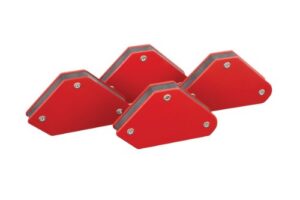 4 piece magnetic welding holders for 45°, 90°, and 135° angles