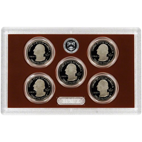 2012 S US Mint Quarters Proof Set OGP