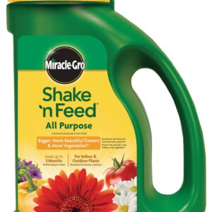 Miracle-Gro Shake 'n Feed Continuous Release All Purpose Plant Food, 4.5-Pound