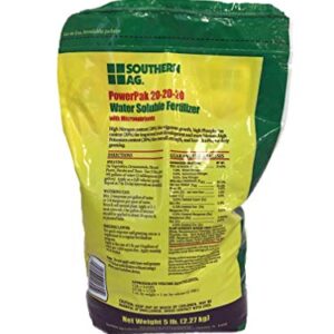 Southern Ag PowerPak 20-20-20 Water Soluble Fertilizer with micronutrients (5 LB)