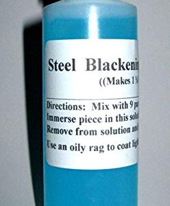 TredNot 4 oz Steel Blackening Concentrate, Makes 2 1/2 Pints, Bluing Solution, Gun Blue/Black