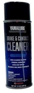 yamaha original oem yamalube acc-brkct-12-00 brake and contact cleaner yamalube oem - (1) 12 ounce spray cans
