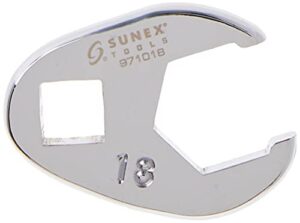 sunex 971018 3/8-inch drive 18-mm flare nut crowfoot wrench