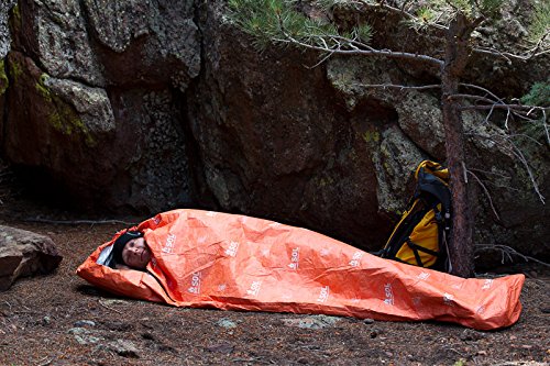 Survive Outdoors Longer 70% Reflective Escape Bivvy, Orange