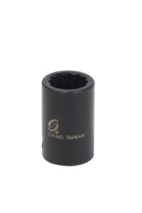 sunex 312mz 3/8-inch drive 12-mm 12-point metric standard impact socket