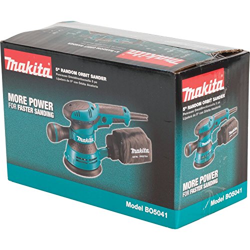 Makita BO5041 5" Random Orbit Sander, Variable Speed