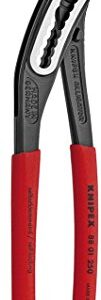 KNIPEX Tools 00 20 08 US1 Long Nose, Diagonal Cutter, and Alligator Pliers 3-Piece Tool Set, Red (Packaging May Vary)