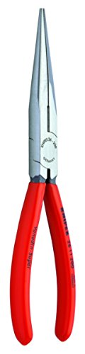 KNIPEX Tools 00 20 08 US1 Long Nose, Diagonal Cutter, and Alligator Pliers 3-Piece Tool Set, Red (Packaging May Vary)