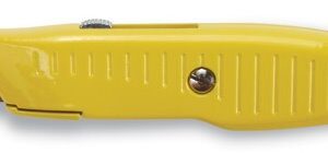 Lutz 30282#82 Safety Nose Retractable Blade Utility Knife - Yellow (82-YL)