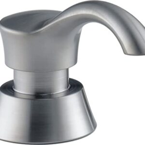 Delta Faucet Pilar Kitchen Soap Dispenser for Kitchen Sinks, Arctic Stainless RP50781AR