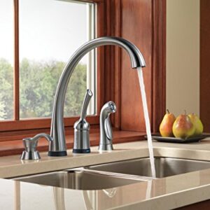 Delta Faucet Pilar Kitchen Soap Dispenser for Kitchen Sinks, Arctic Stainless RP50781AR