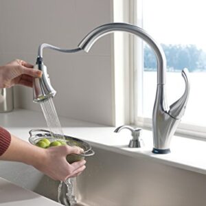 Delta Faucet Pilar Kitchen Soap Dispenser for Kitchen Sinks, Arctic Stainless RP50781AR