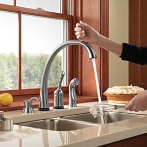 Delta Faucet Pilar Kitchen Soap Dispenser for Kitchen Sinks, Arctic Stainless RP50781AR