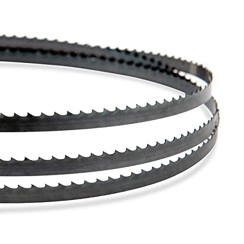 POWERTEC 59-1/2 Inch Bandsaw Blades for Woodworking, 3/8" x 6 TPI Band Saw Blades for Sears Craftsman, B&D, Ryobi, Delta and Skil 9" Band Saw, 1 pack (13101)