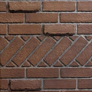 empire ceramic fiber 42" liner for deluxe fireboxes - banded brick
