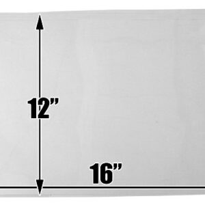 5 Dragway Tools 15-3/4" x 12" Sandblast Cabinet Window Films for Model 25 SBC90