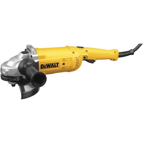 DEWALT Angle Grinder, 7-Inch, 4-Amp, 8,500 RPM, With Dust Ejection System, Corded (DWE4517)