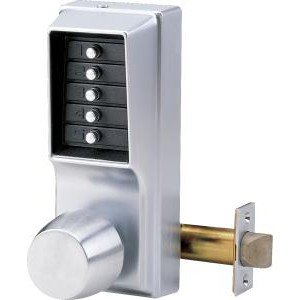 kaba simplex 1032-26d-41 knob mechanical pushbutton lock passage