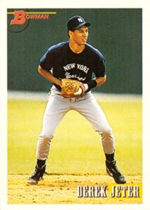 1993 bowman baseball #511 derek jeter rookie card