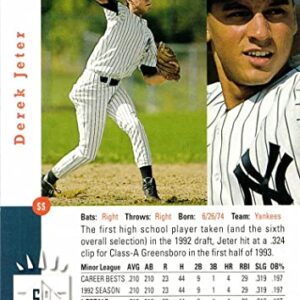 1993 Upper Deck SP Baseball #279 Derek Jeter Rookie Card