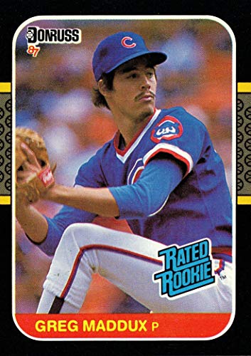 1987 Donruss Baseball #36 Greg Maddux Rookie Card