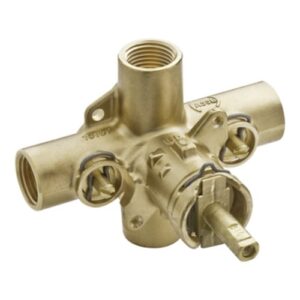 moen brass commercial positemp 1/2-inch ips valve, 8372hd