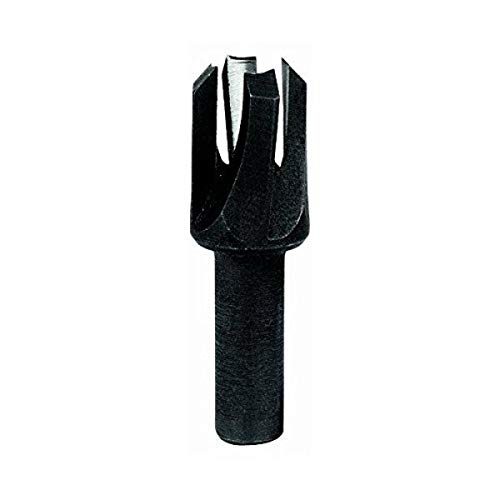 Fisch Tapered Plug Cutter (1/4") - Plug Cutter Drill Bit with Four Flute Design Ensures a Tight Plug - For Use with Both Soft and Hard Woods - Crafted from Tool Steel - FSE-095828 - Made in Austria