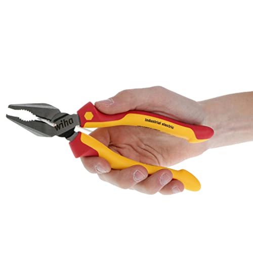 Wiha 32981 Insulated Industrial Pliers/Cutters Set, 3-Piece